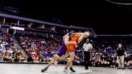 Panther wrestling places second at Big 12 Championships with three individual titles