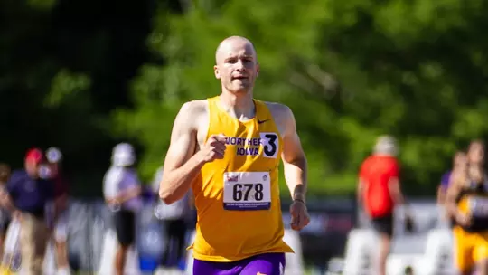 Parker Kiewiet (2025 MVC Outdoor Championships)