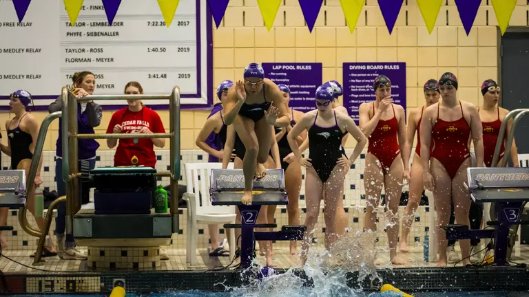 UNI swim and dive heads to Vermillion for the Coyote Invitational