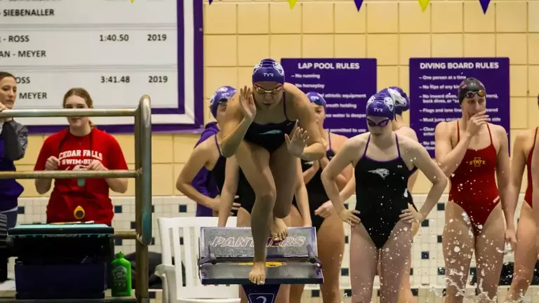 UNI swim and dive heads to Vermillion for the Coyote Invitational Image