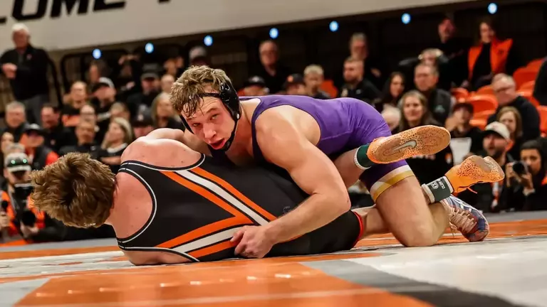 UNI wrestling falls at No. 5 Oklahoma State Image