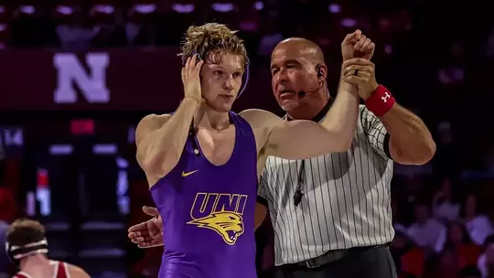 UNI wrestling at No. 6 Nebraska | Jan. 3, 2025 (Lincoln, Neb.)