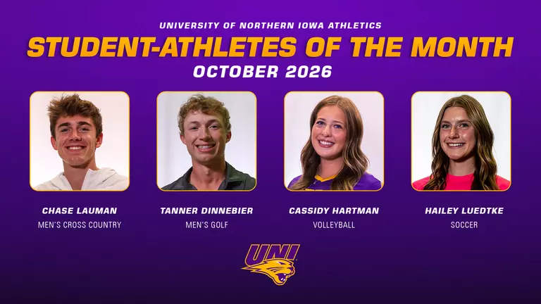 SAAC Student-Athletes of the Month (Oct. 2026)