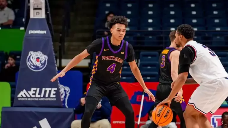 Panther men's basketball falls short in high scoring loss at Belmont Image