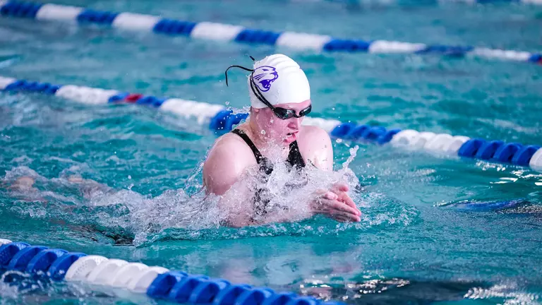 UNI swim and dive: Brayton takes second in 100-yard backstroke