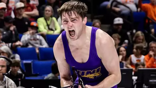 UNI wrestlers take to mats in Cleveland for NCAA Championships Image