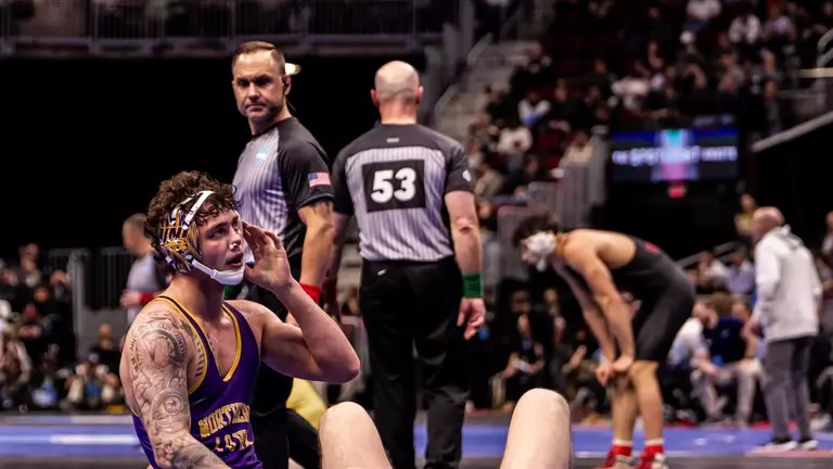 UNI wrestling places five into second day of NCAA Championships
