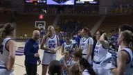 UNI women’s basketball: Ryley Goebel scores 1,000th point in rout of Indiana State