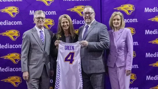 Kyle Green introduced as Panthers' new head men's basketball coach Image