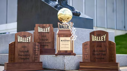 2025-26 MVC Championship Trophies