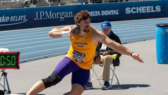David Russell Shot Put (2026 Drake Relays)