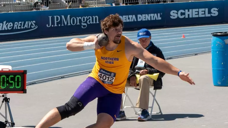 David Russell Shot Put (2026 Drake Relays)