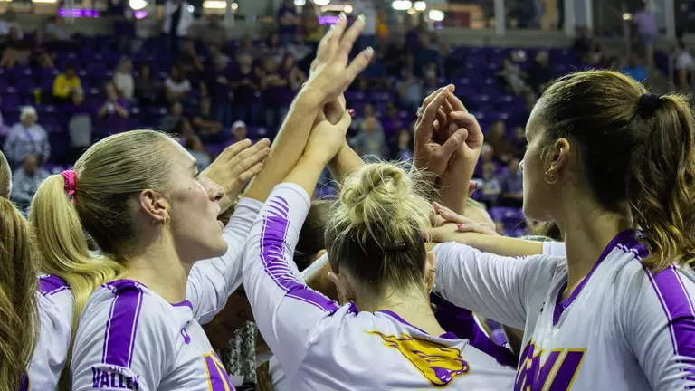 Team Huddle (VB - 2026 vs. Wichita State)