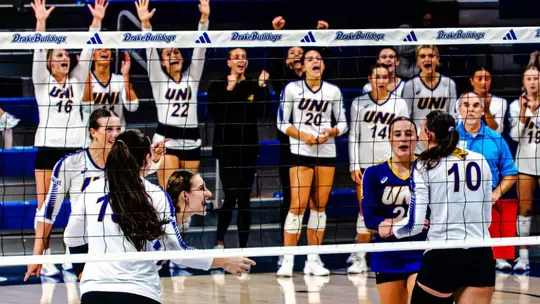 UNI volleyball hosts Murray State for Saturday's Lavender Out Match Image