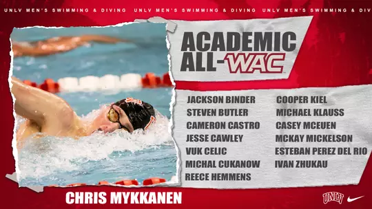 2020-21 Academic All-WAC Swim & Dive