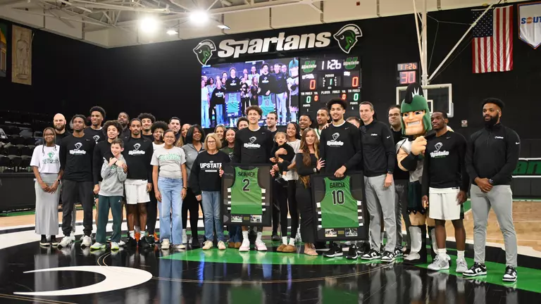 Senior Day Photo for Men's Basketball