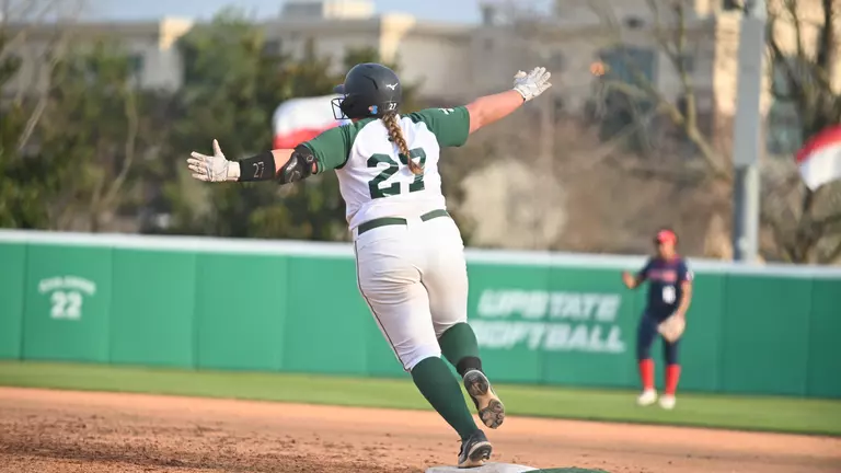 Carson Shaw after a walk-off HR vs. Radford (3/20/26)