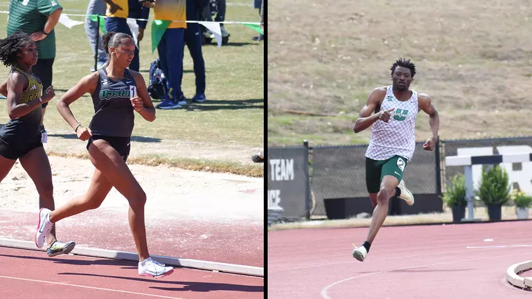 Aryanna Perez and ZaCorian Johnson at 49er Classic