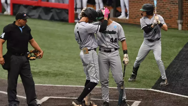 Home Run Celebration Post-Wylie HR vs. High Point BSC - GB