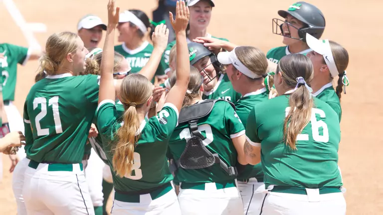 Carson Shaw after her second home run