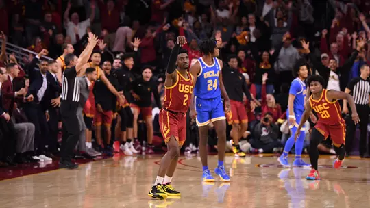 Jonah Mathews Hits Game-Winner, Becomes USC's All-Time 3-Point Leader in Trojans' 54-52 Win Over UCLA