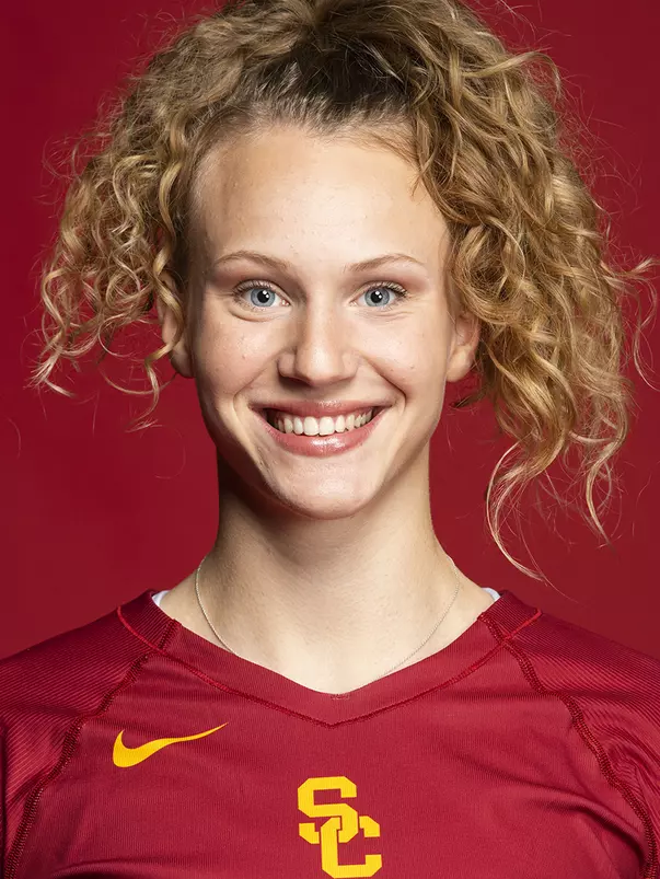 #3 Emilia Weske - USC Women's Volleyball Media Day