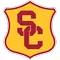 USC Trojans Track & Field Shield logo