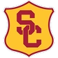 USC Trojans Track & Field Shield logo