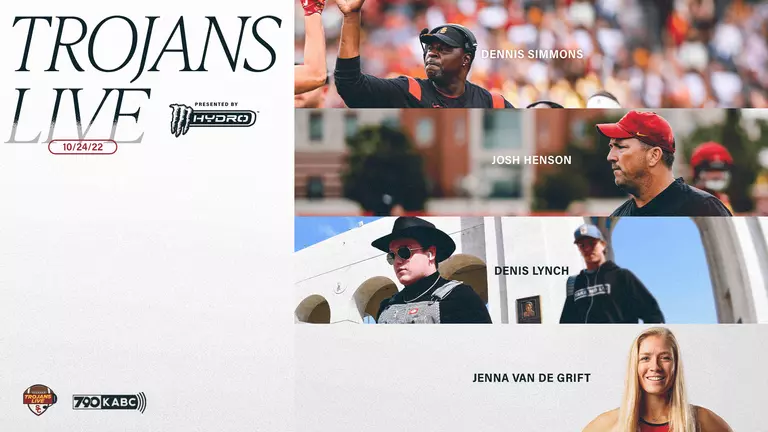 Trojans Live: Dennis Simmons, Josh Henson, Denis Lynch & Jenna Van de Grift