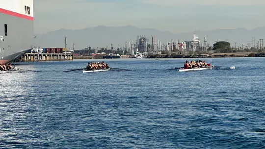 USC Rowing Completes Stanford Dual