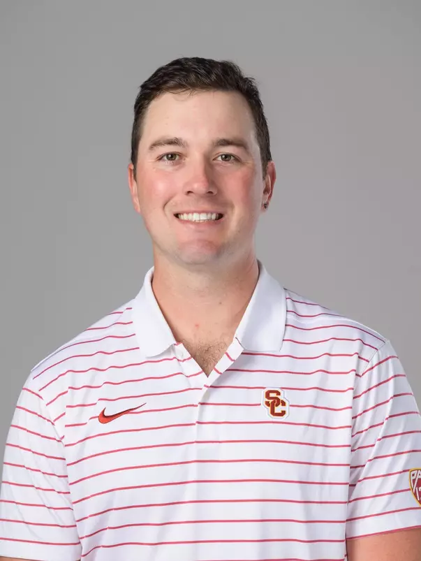 Eric Johnson USC men's tennis assistant coach headshot