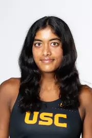 Krisha Mahendran USC women's tennis headshot