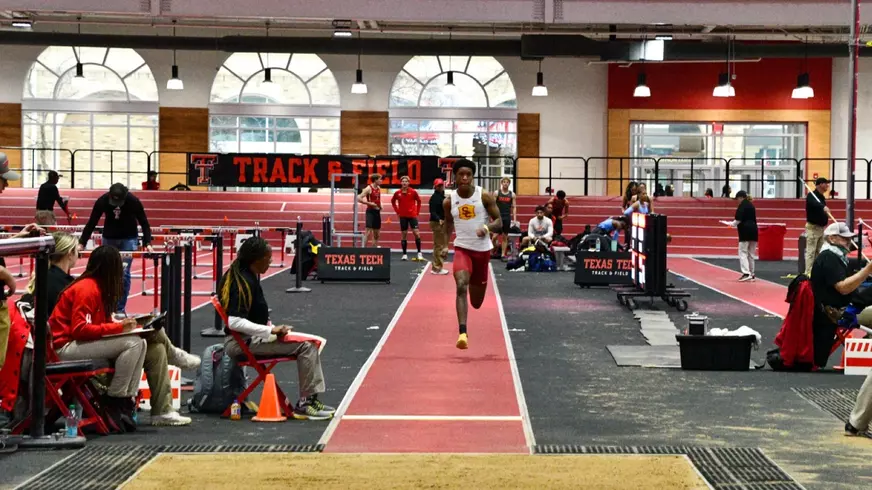 Jackson Norris competing at Texas Tech