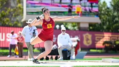 Ashley Erasmus at 2025 Trojan Invite