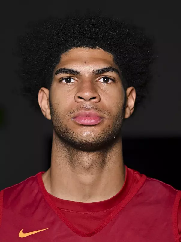 2026-27 USC Men's Basketball Temporary Head Shot - Jacob Cofie