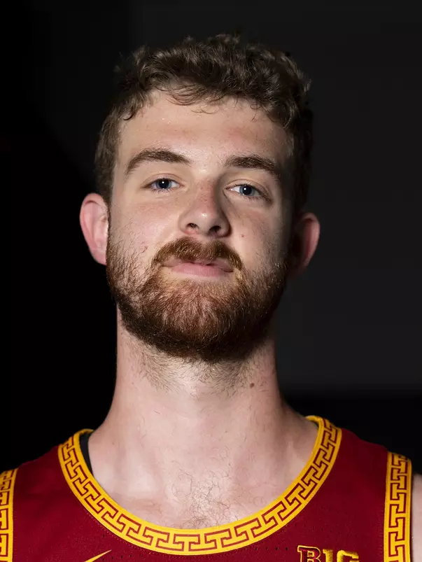 2026-27 USC Men's Basketball Temporary Head Shot - Joshua Hughes