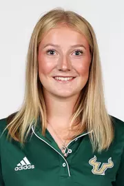 Annabel Collis headshot taken during 2024 South Florida Women's Golf media day on September 17, 2024.
(Stephen Galvin / University of South Florida Athletics)