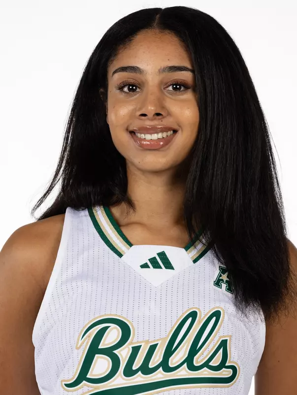 Ines Piper headshot taken during 2024 South Florida Women's Basketball media day on October 4, 2024.
(Chris Henry / University of South Florida Athletics)