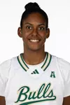 Jeniffer Silva headshot taken during 2024 South Florida Women's Basketball media day on October 4, 2024.
(Chris Henry / University of South Florida Athletics)