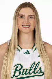 Sammie Puisis headshot taken during 2024 South Florida Women's Basketball media day on October 4, 2024.
(Chris Henry / University of South Florida Athletics)