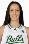 Yana Karamfilova headshot taken during 2024 South Florida Women's Basketball media day on October 4, 2024.
(Chris Henry / University of South Florida Athletics)