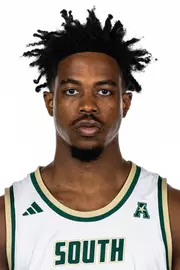 Kasen Jennings headshot taken during 2024 South Florida Men's Basketball media day on October 4, 2024.
(Stephen Galvin / University of South Florida Athletics)
