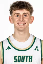 Nic Smith headshot taken during 2024 South Florida Men's Basketball media day on October 4, 2024.
(Stephen Galvin / University of South Florida Athletics)