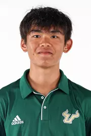 Michael Chan headshot taken during 2024 South Florida Men's Tennis media day on September 18, 2024.
(Stephen Galvin / University of South Florida Athletics)