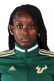 Amenda Saint Louis headshot taken on October 23, 2024.
(Stephen Galvin / University of South Florida Athletics)