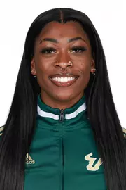 Chakiya Plummer headshot taken on October 25, 2024.
(Chris Henry / University of South Florida Athletics)