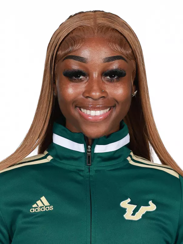 Ja’Mya Roberson headshot taken on October 25, 2024.
(Chris Henry / University of South Florida Athletics)