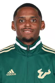 Javell Brown headshot taken on October 25, 2024.
(Chris Henry / University of South Florida Athletics)