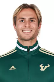 Kobe Babin headshot taken on October 25, 2024.
(Chris Henry / University of South Florida Athletics)