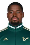 Vincent Ugwoke headshot taken on October 25, 2024.
(Chris Henry / University of South Florida Athletics)